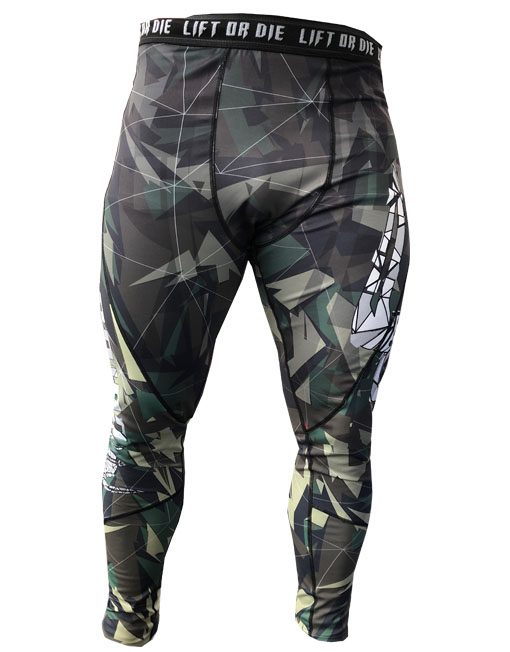 legging musculation homme camo