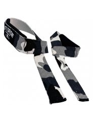 sangle souleve de terre musculation bodybuilding strongman - paire de sangle camo warrior powerlifting gear