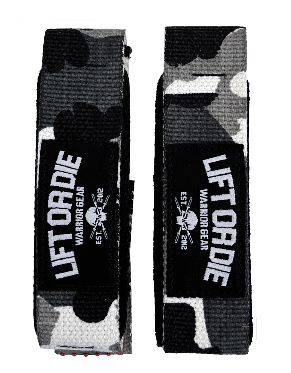 Par de correas de camuflaje warrior gear musculación, powerlifting , strongman y bodybuilding