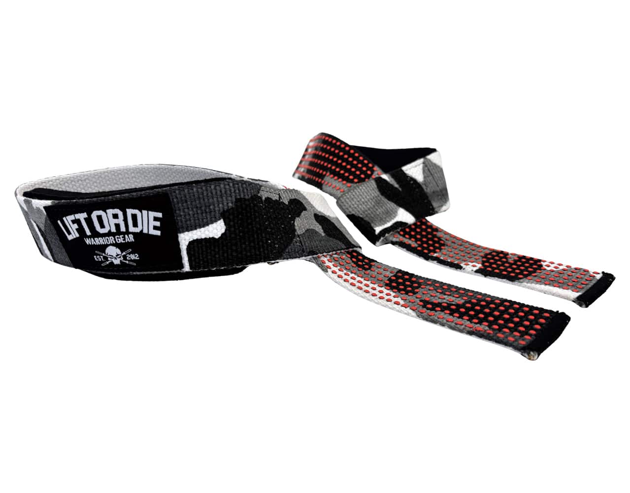 Par de correas de camuflaje para gimnasio y warrior gear - correas de camuflaje powerlifting - strongman - bodybuilding