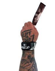 sangle musculation camouflage avec grip - sangle soulevé de terre warrior gear - grip strap camo