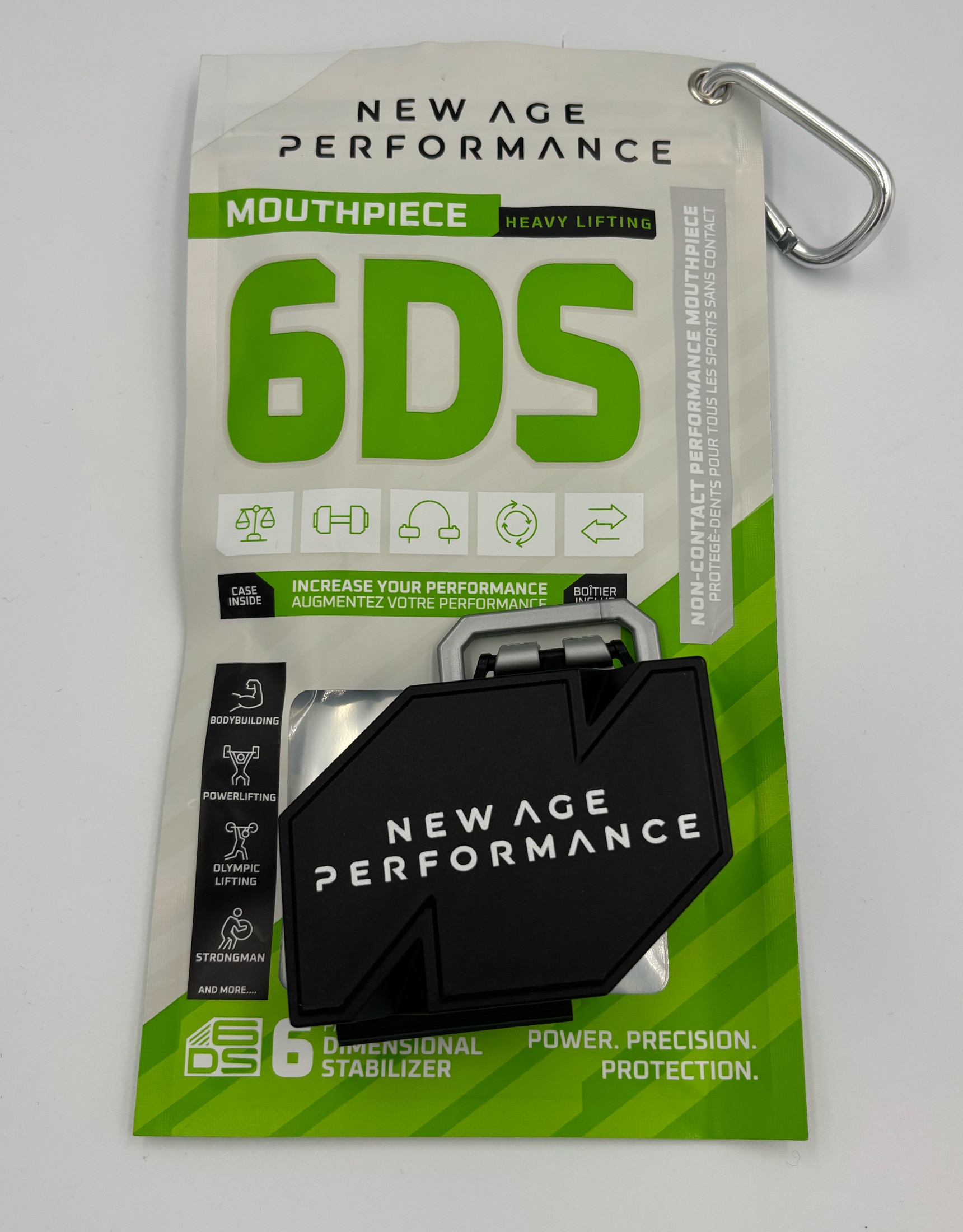 Zahnschutz 6ds für schweres Heben, new age performance -Bodybuilding – Zahnschutz für Kraftsport – Zahnschutz für Muskelaufbau – strongman – powerlifting