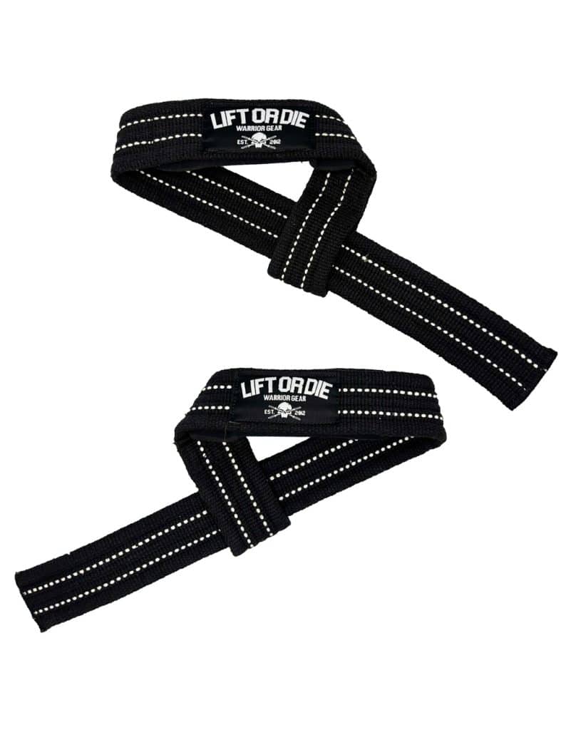 lifting straps krachttraining rug solide warrior gear - beste onverwoestbare lifting straps voor de rug