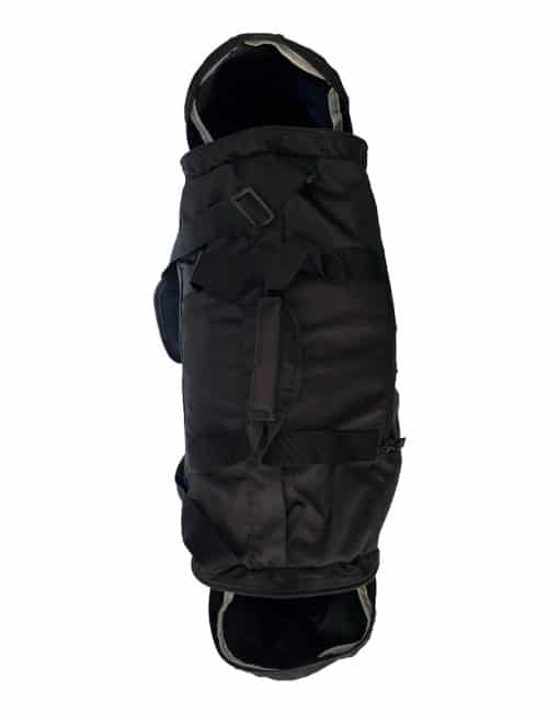 Muscu Fitness Sporttasche – schwarze Schulter-Sporttasche