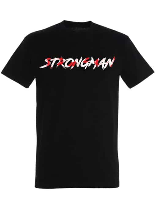 strongman t-shirt - strongman t-paita - vahvin mies ranskassa - strongman t-paita