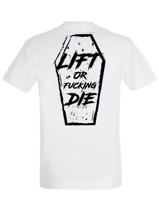 hardcore fitness t-shirt - hardcore bodybuilding t-shirt - hardcore strongman t-shirt - hardcore styrkeløft t-shirt