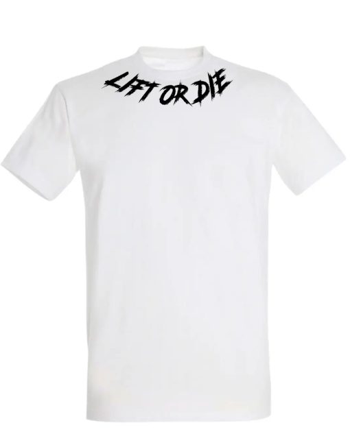 tričko pro hardcore kulturistiku - tričko pro hardcore motivaci - tričko pro fitness motivaci - vybavení pro bojovníky