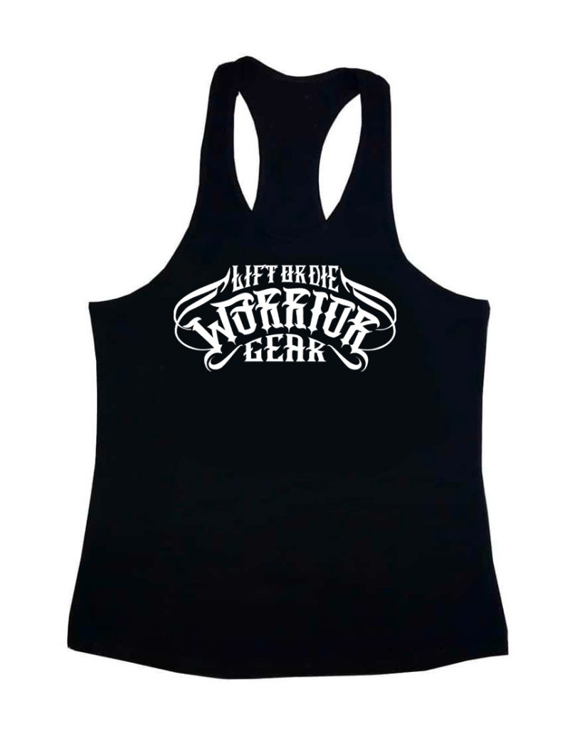 stringer warrior gear lift or die - stringer bodybuilding - stringer bodybuilding - черен стрингер