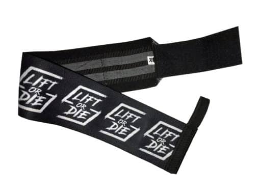 fascia da polso Warrior Gear Lift or Die - protezioni per i polsi per bodybuilding Lift or Die Warrior Gear