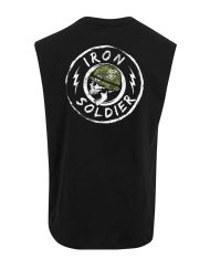 Maglietta senza maniche per bodybuilding hardcore - bodybuilding - powerlifting - uomo forte - maglietta senza maniche con equipaggiamento da guerriero