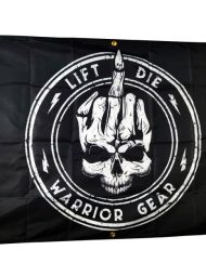 drapeau warrior gear decoration musculation skullcrusher