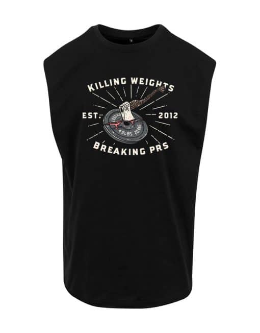 old school styrkelyft ärmlös t-shirt - old school bodybuilding t-shirt - old school strongman t-shirt - warrior gear t-shirt