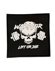 ecusson sac a dos musculation fitness warrior gear