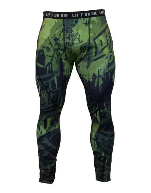 warrior gear men&#39;s bodybuilding leggings - powerlifting leggings - strongman leggings - men&#39;s sports leggings