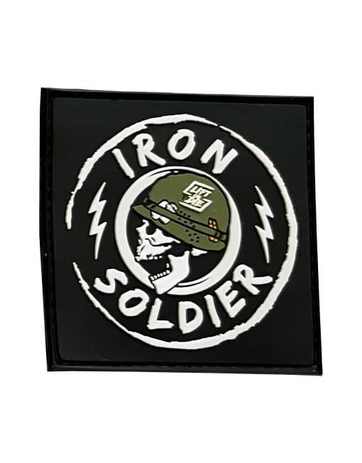 patch nahrbtnik bodybuilding fitnes iron soldier