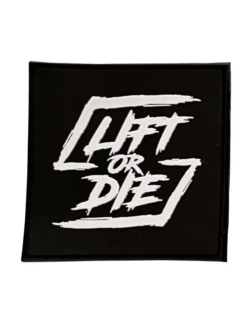 patch velcro sac a dos lift or die musculation - patch fitness sac a dos