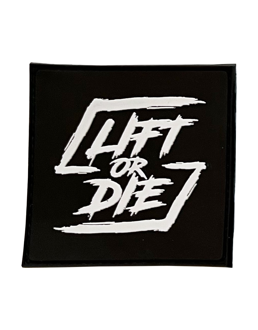 Lift or Die badge / Patch - Bodybuilding backpack patch