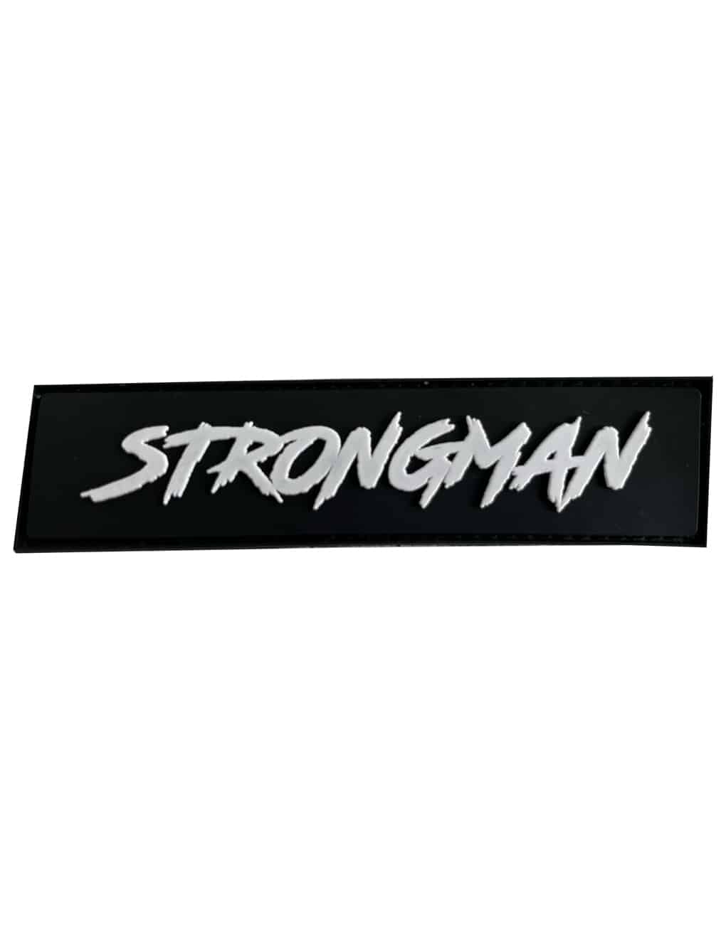 Escudo de Strongman / Parche de velcro - Para mochila de culturismo