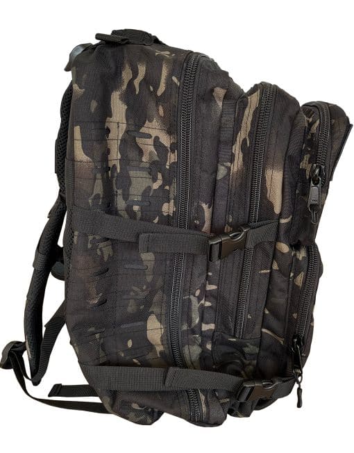 katonai taktikai testépítő fitness táska - terepszínű erőemelő sporttáska