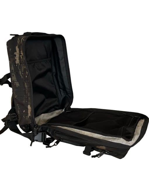 camouflage multi-pocket sportstaske - camo sportstaske - styrkeløft