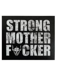 strong mother fucker sticker - autocolant motivațional pentru strongman powerlifting