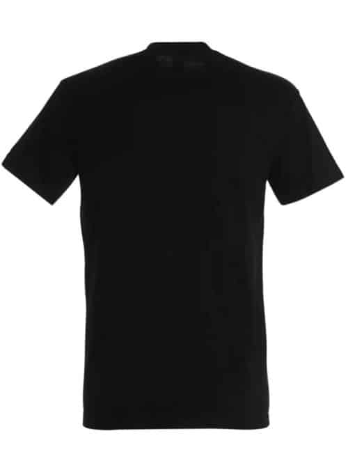 железен войник черна фитнес тениска - хардкор тениска за пауърлифтинг