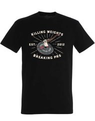 Bodybuilding-T-Shirt, Gewichte töten, Prs brechen – Hardcore-Fitness-T-Shirt – Powerlifting-Motivations-T-Shirt