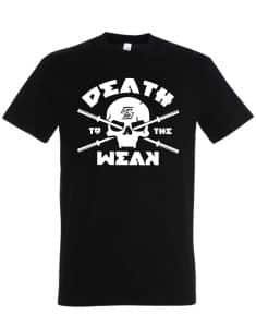 Śmierć słabemu t-shirtowi-tshirt fitness-tshirt do trójboju siłowego-tshirt do kulturystyki-tshirt strongman