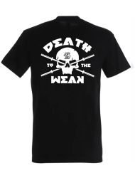 fitness tričko smrti slabým - - černé fitness tričko - černé tričko strongman - černé tričko pro kulturistiku