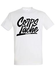 White loose body fitness tshirt - bodybuilding - bodybuilding t-shirt