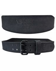 ceinture force haltero bodybuilding 8mm cuir warrior gear - weightlifting belt - bodybuilding belt