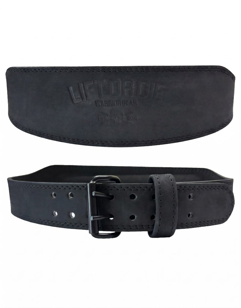 Cintura di forza per bodybuilding , cintura da 8 mm in pelle, warrior gear - cintura per sollevamento pesi - cintura bodybuilding