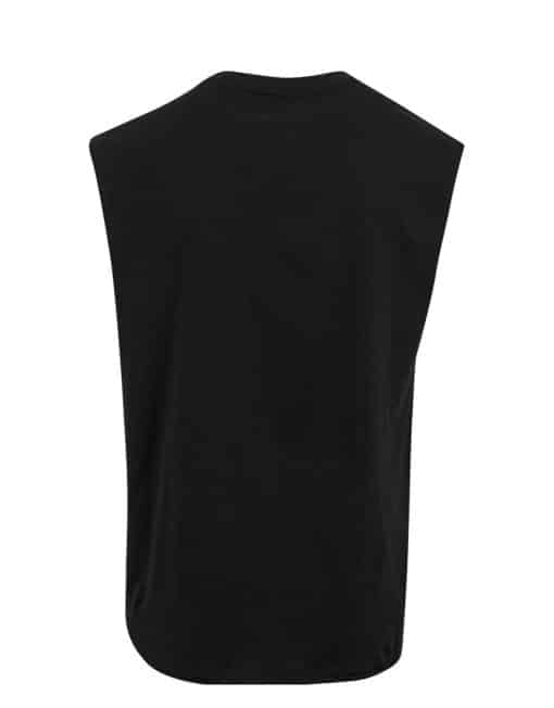 t-shirt ss black sleeve sleeveless bodybuilding fitness