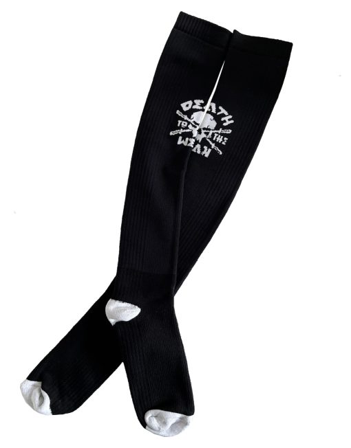 Chaussettes Powerlifting Death to The Weak - chaussette musculation - chaussette souleve de terre