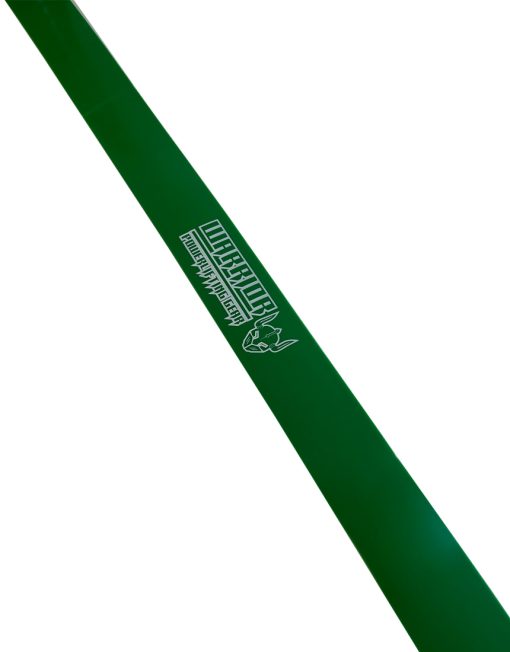elastic fitness band decat green - warrior gear green band - powerlifting - sport - fitness - strongman - resistance band