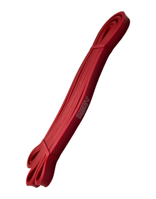 faixa elástica vermelha para musculação esportiva - faixa elástica decat - faixa de resistência