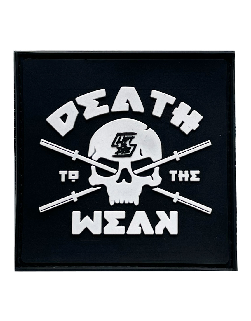 Death to The Weak Velcro Patch, For backpack