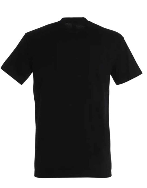 camiseta negra de humor de culturismo