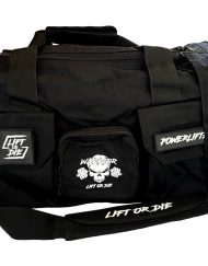 bodybuilding sports bag - XXL sports bag - powerlifting sports bag - strongman bag - fitness bag - travel bag - warrior gear - xl sports bag - bag with patch - strap bag
