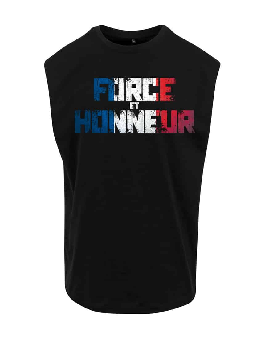 France sleeveless t-shirt - Strength & Honor sleeveless t-shirt - Strength and Honor sleeveless t-shirt - Bodybuilding sleeveless t-shirt - powerlifting sleeveless t-shirt - strongman sleeveless t-shirt - Blue, white, and red sleeveless t-shirt - warrior gear sleeveless t-shirt - French flag sleeve - French flag sleeveless t-shirt - Patriot sleeveless t-shirt - France sleeveless t-shirt - Motivational sleeveless t-shirt