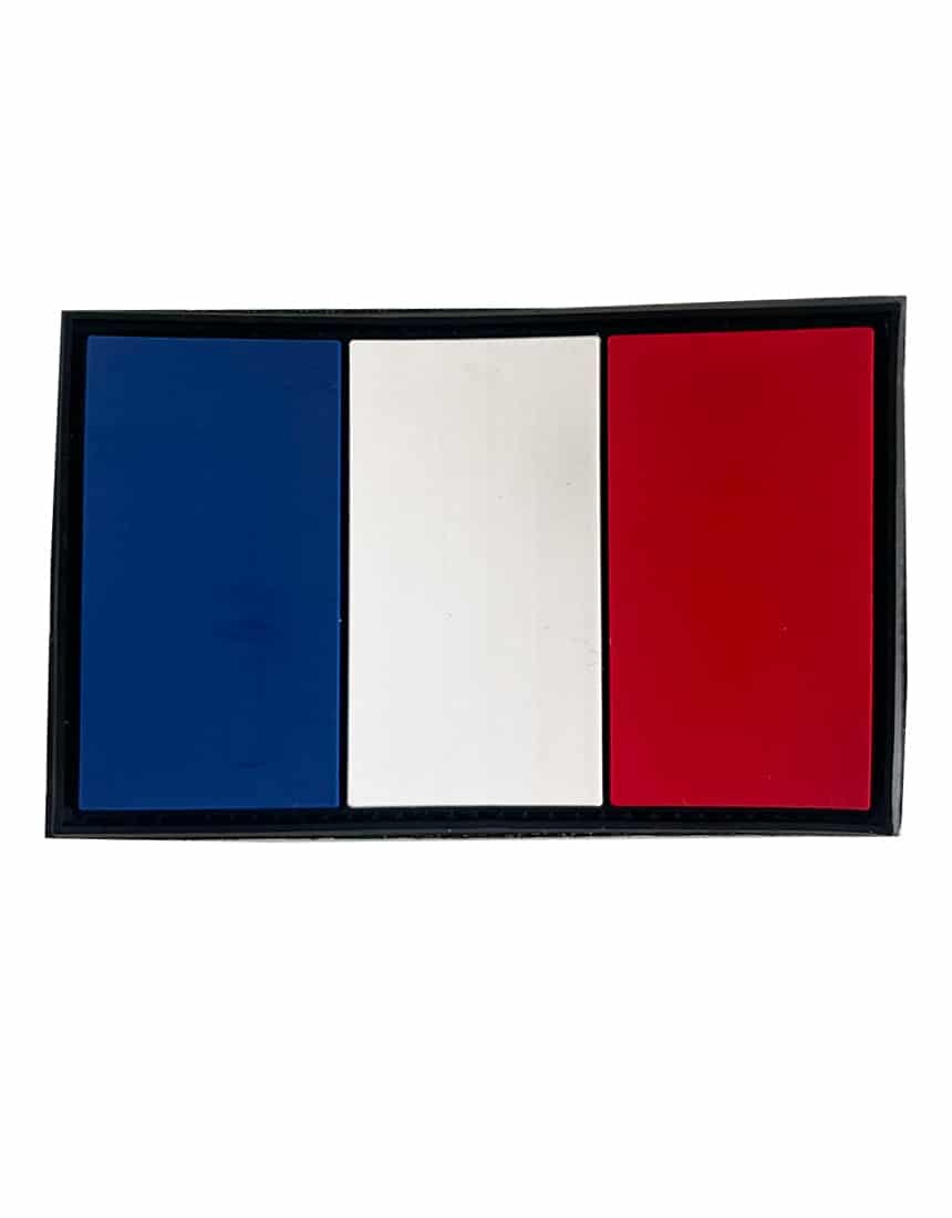Patch French flag with velcro