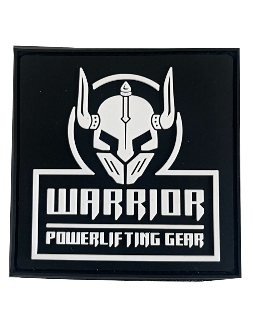 Badge/toppa in velcro Warrior Powerlifting Gear