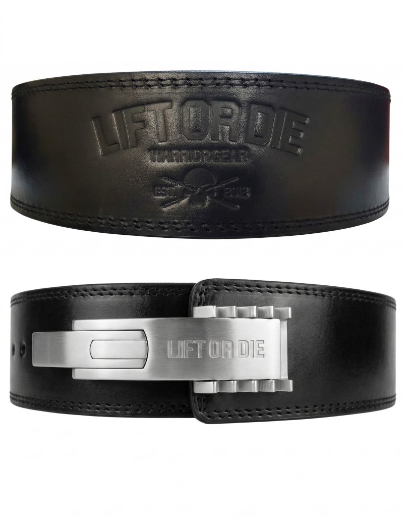 Premium Leather Power Belt 13mm Adjustable Stainless Steel Lever Unbreakable warrior gear lift or die