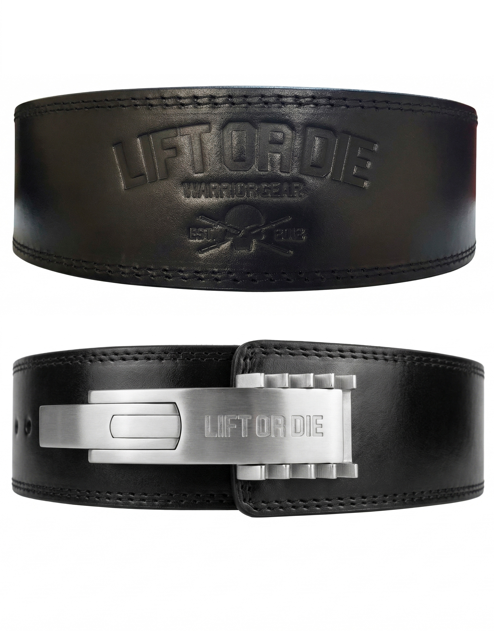 Ceinture de force en Cuir Premium 13mm Levier Reglable Inox Incassable warrior gear lift or die