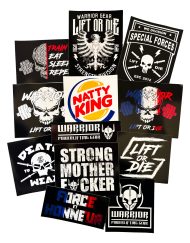 autocollant stickers musculation powerlifting bodybuilding fitness strongman
