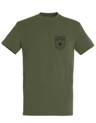 military green t-shirt powerlifting special forces - military powerlifting t-shirt - warrior gear