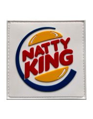 natty king tépőzáras tapasz - testépítő tépőzáras tapasz - testépítő tépőzáras tapasz - harcos felszerelés tapasz - harcos erőemelő felszerelés tapasz - hátizsák tapasz - sapkafolt - ruházati tapasz - súlymellény tapasz