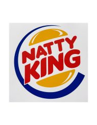 natty king matrica testépítő matrica
