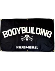 drapeau bodybuilding - bannière murale bodybuilding - poster bodybuilding - décoration homegym bodybuilding - poster chambre bodybuilding - motivation musculation - warrior gear - warrior powerlifting gear