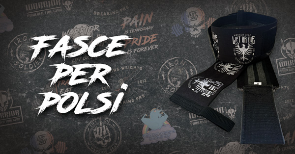 Fasce per polsi warrior gear italia - - powerlifting - strongman - bodybuilding - strengthshop